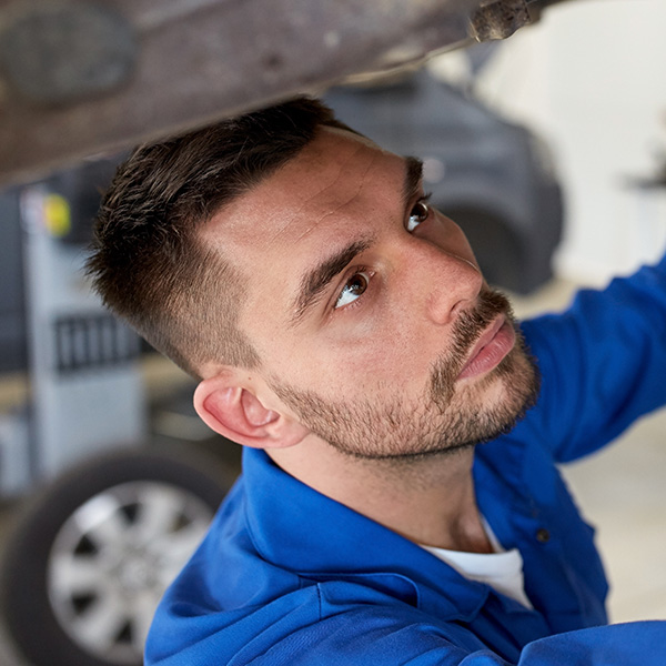 Close up of a mechanic - MOT, Servicing & Tyres Totton